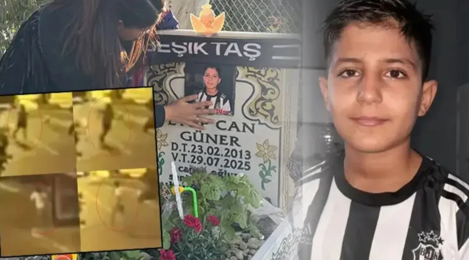 12 yaşındaki Eyüp Can’ın ölümünde kritik görüntü: Aralarında sadece 4 saniye var