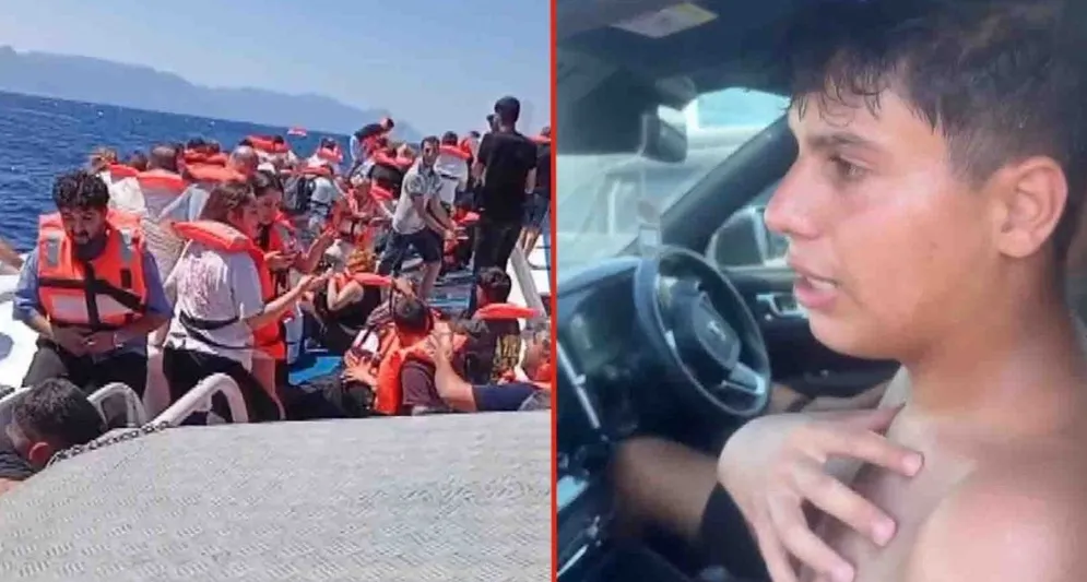Kurtulan yolcular Girne'de alabora olan gemideki dehşeti anlattı: Can yeleklerini bulamadık, üzerimize kapıları kapattılar