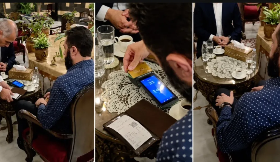 Dünya için sıradan, Suriye için tarihi: Şara kahvesini kredi kartıyla ödedi