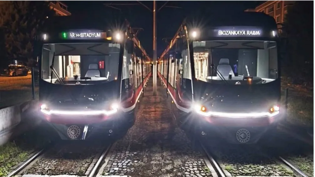 Yerli üretim 12 araçlık yeni tramvay filosunun ikincisi teslim edildi