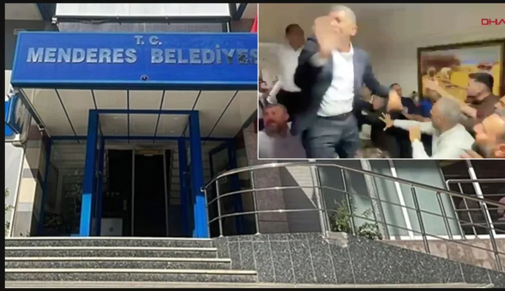 Son dakika! İzmir Menderes Belediyesi AK Parti’ye geçti: Belediye Meclisi’nde yumruklar konuştu