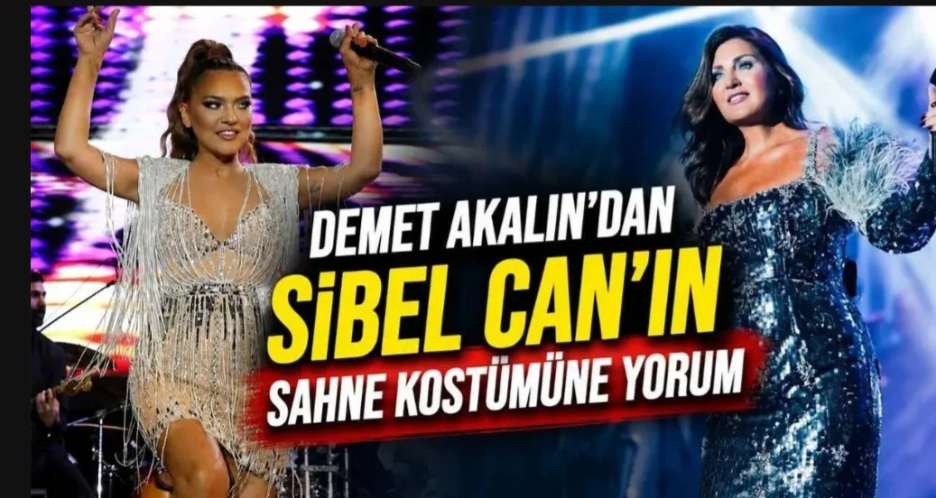 Demet Akalın'dan Sibel Can'ın kırmızı elbisesine olay yorum: "Uçakta gördüm, şok!"