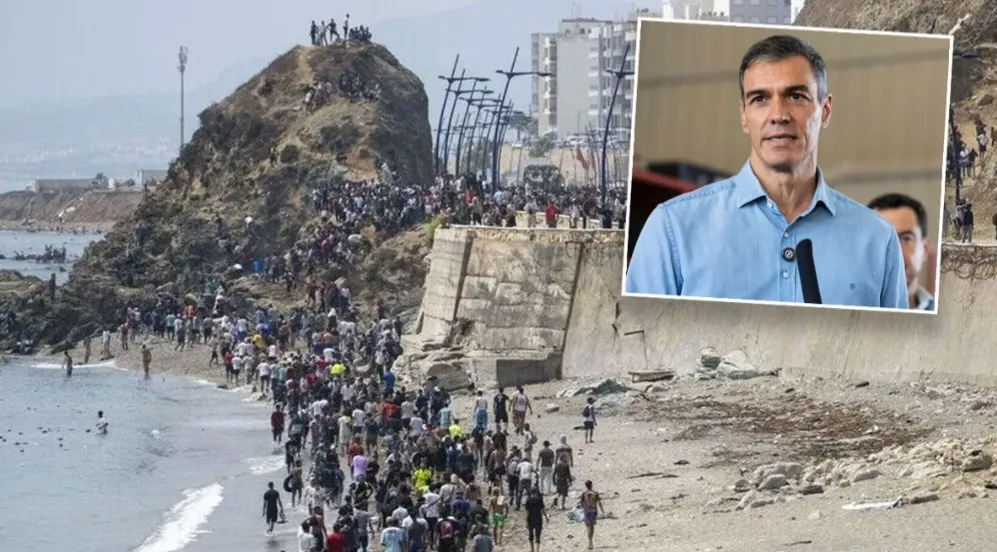 Sánchez’den Ceuta açıklaması: Göçmen akınını İsrail ve Rusya organize etti