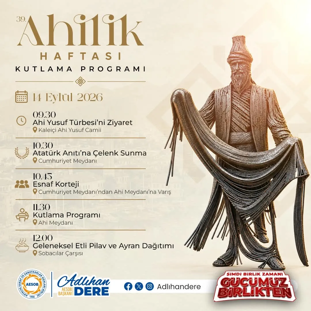 Ahilik haftası kutlamaları