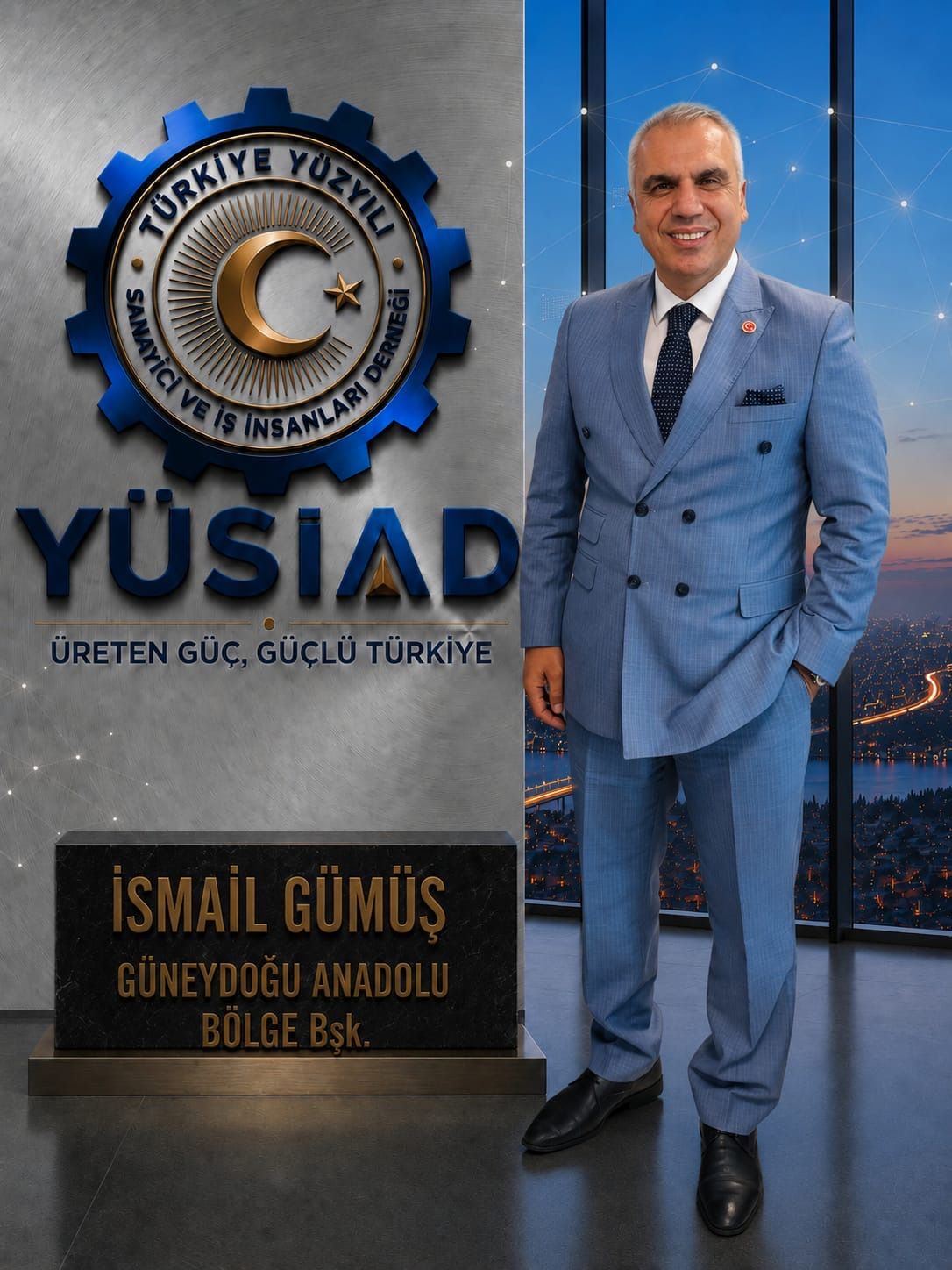 YÜSİAD Güney Doğu Anadolu Bölge Başkanı Ataması yapıldı.
