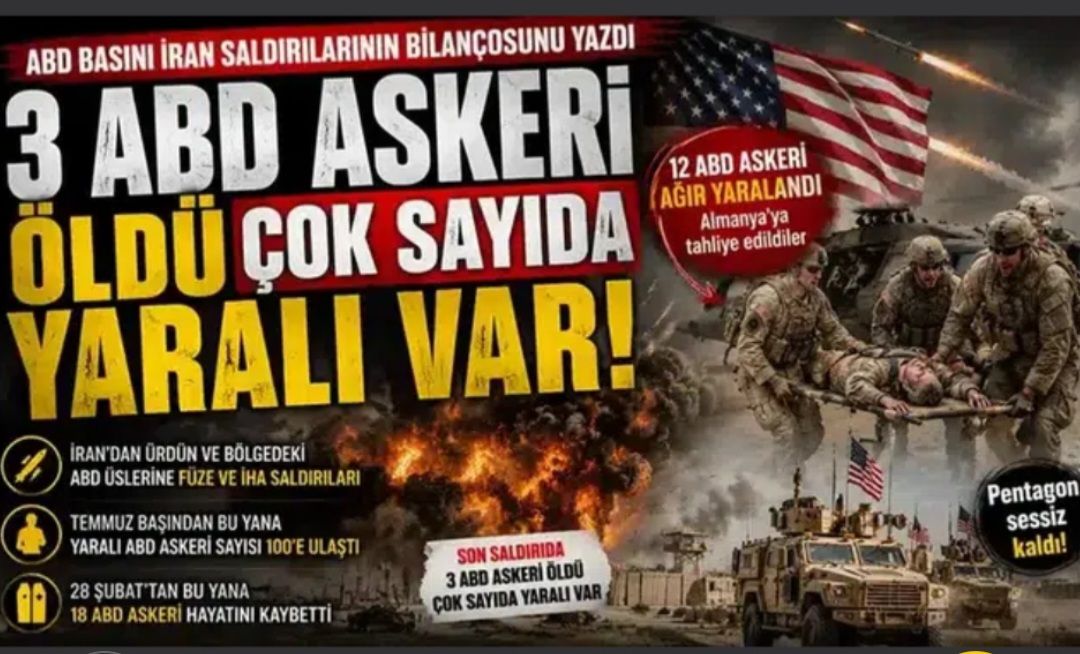 3 ABD askeri öldü çok sayıda yaralı var! ABD basını İran saldırılarının bilançosunu yazdı