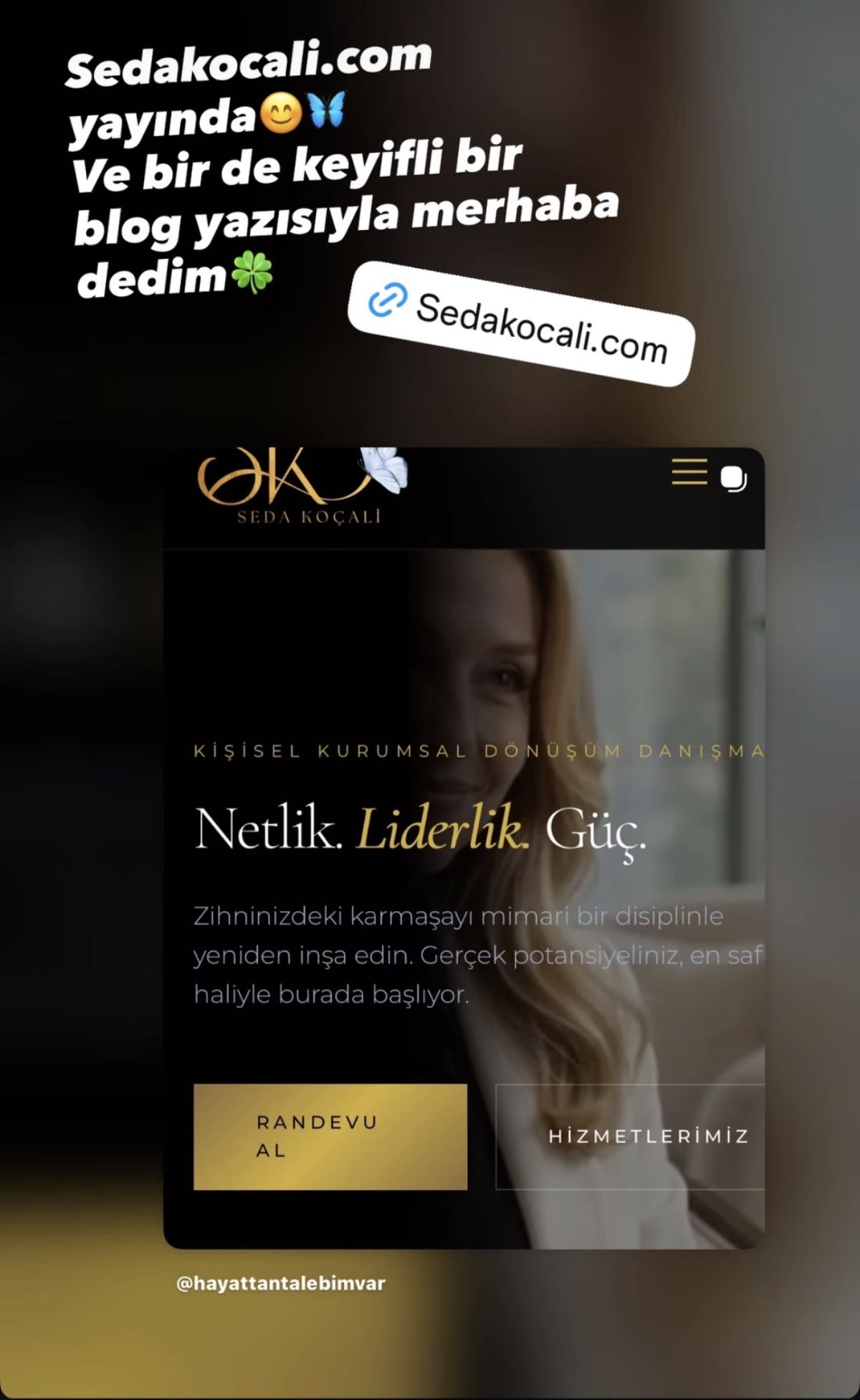 Yazar Seda Kocalı Dijital Dünyada Yeni Bir Adım Attı: Sedakocali.com Yayında