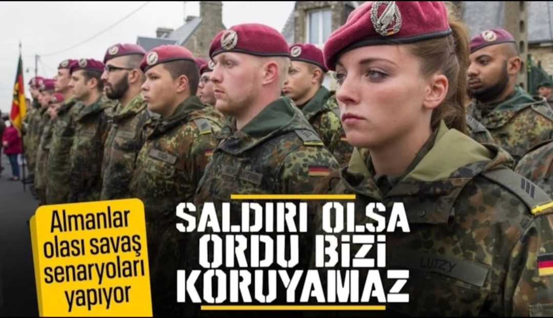 Almanlar, ordunun ülkeyi koruyabileceğine inanmıyor