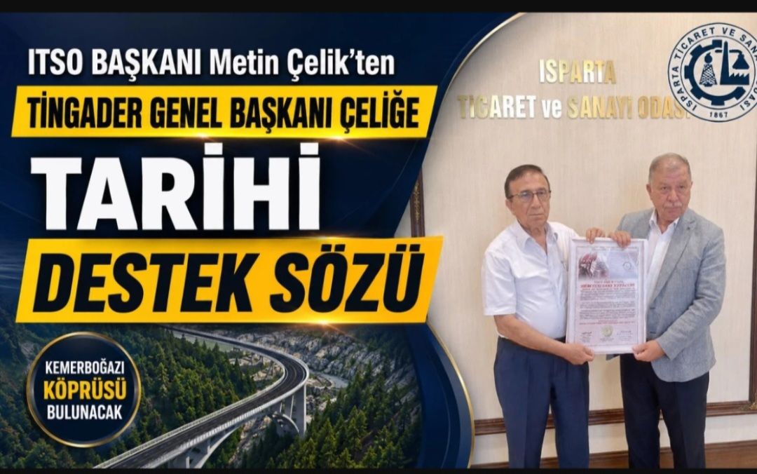 KEMERBOĞAZI (YENİCE SİVRİSİ) KÖPRÜSÜNÜN BULUNMASI İÇİN TARİHİ BİR ADIM